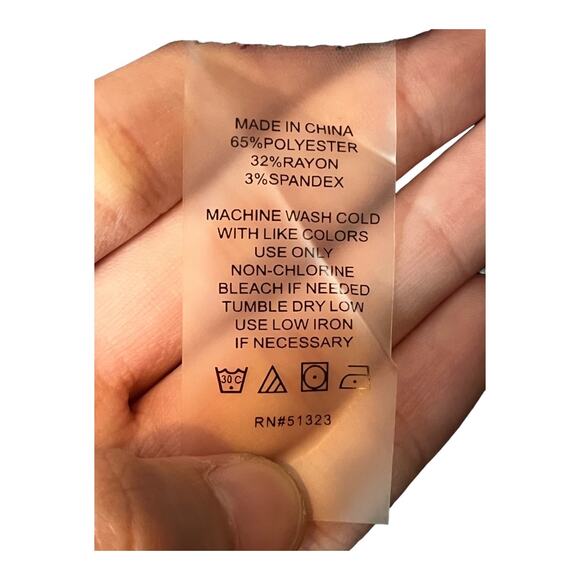 Vince Camuto pants plaid wide trousers gray size 22W - Picture 6 of 6